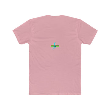 "MAJORBLAZED" DRIPPED COLOR Cotton Crew Tee